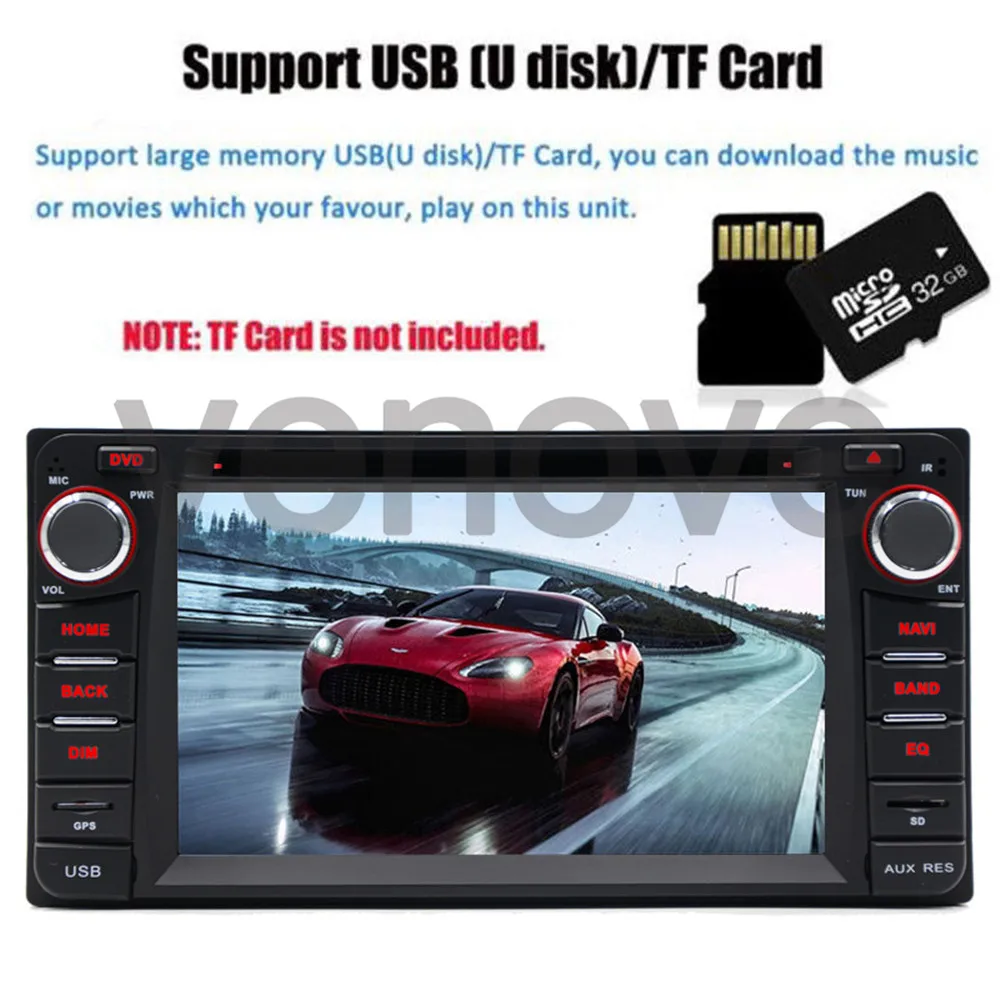 Best 6.2" In Dash Autoradio Car DVD Player GPS Radio For Toyota Corolla 2004~2007 Car Multimedia Player Stereo BT Head Unit 2