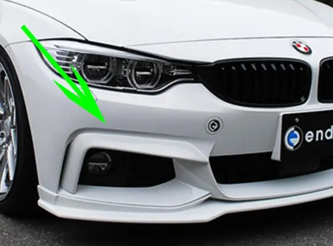 F32 F33 F36 420i 425i 430i 440i M-Sport М Технология углеродного волокна сторона Fender вентиляционные отверстия комплект отделкой КРЫШКА ДЛЯ BMW - Название цвета: FRP unpainted primer