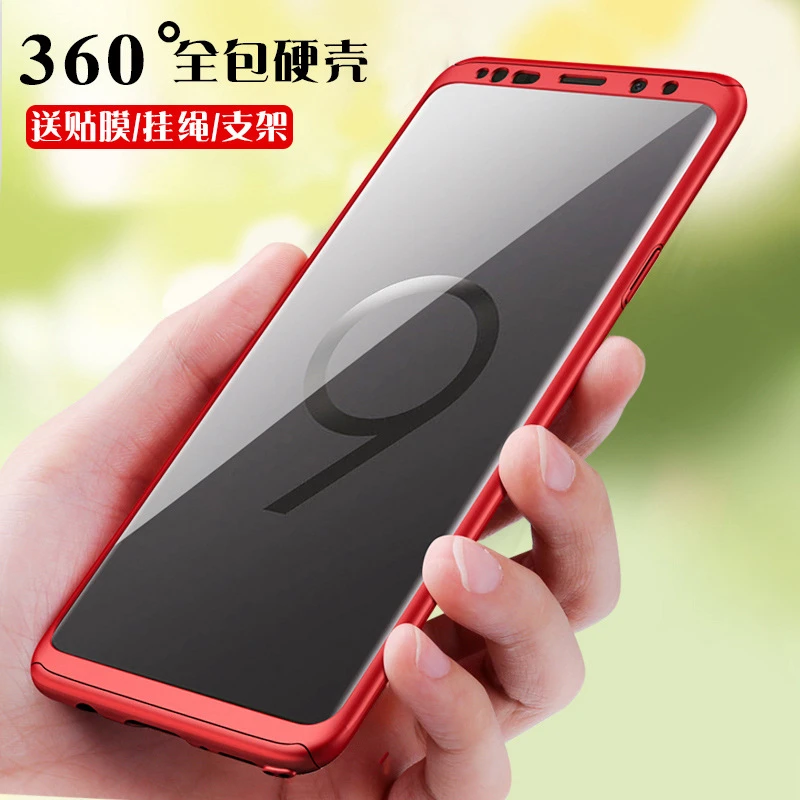 360 Полное покрытие чехол из закаленного стекла для Samsung A6 A8 + 2018 A7 A5 A3 2017