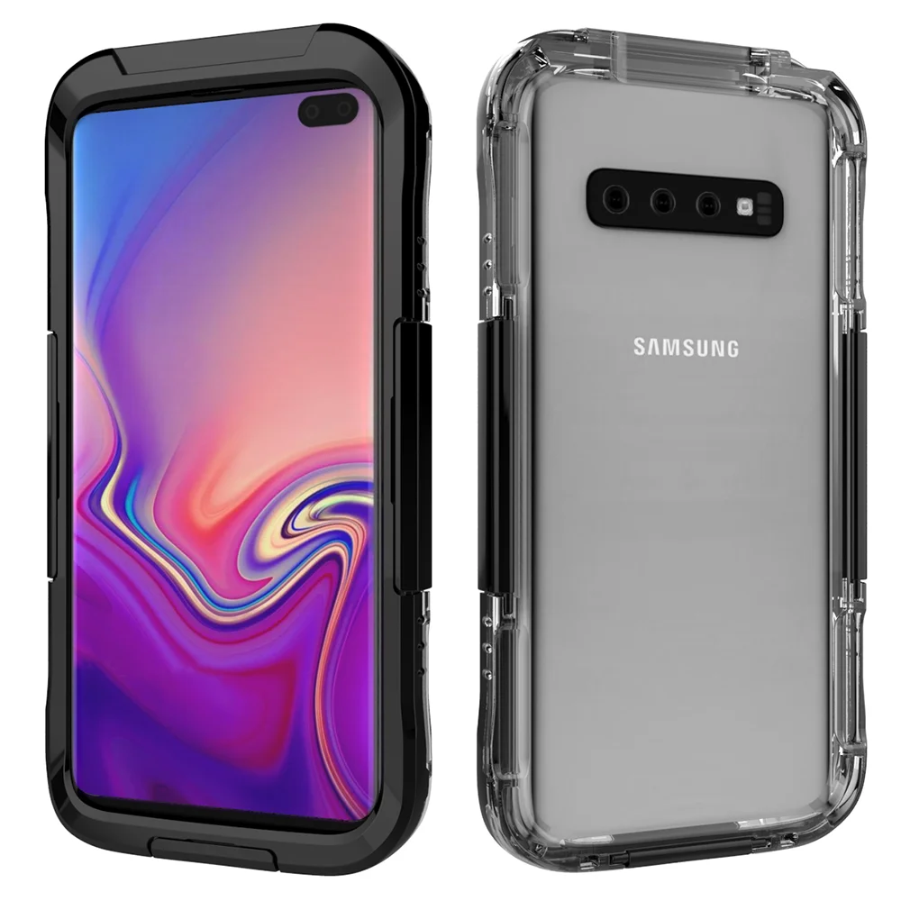 Водонепроницаемый чехол для Samsung S10 Plus S10e S9 S8 S7 Edge Galaxy Note 10 + 8 9 5|Бамперы| |