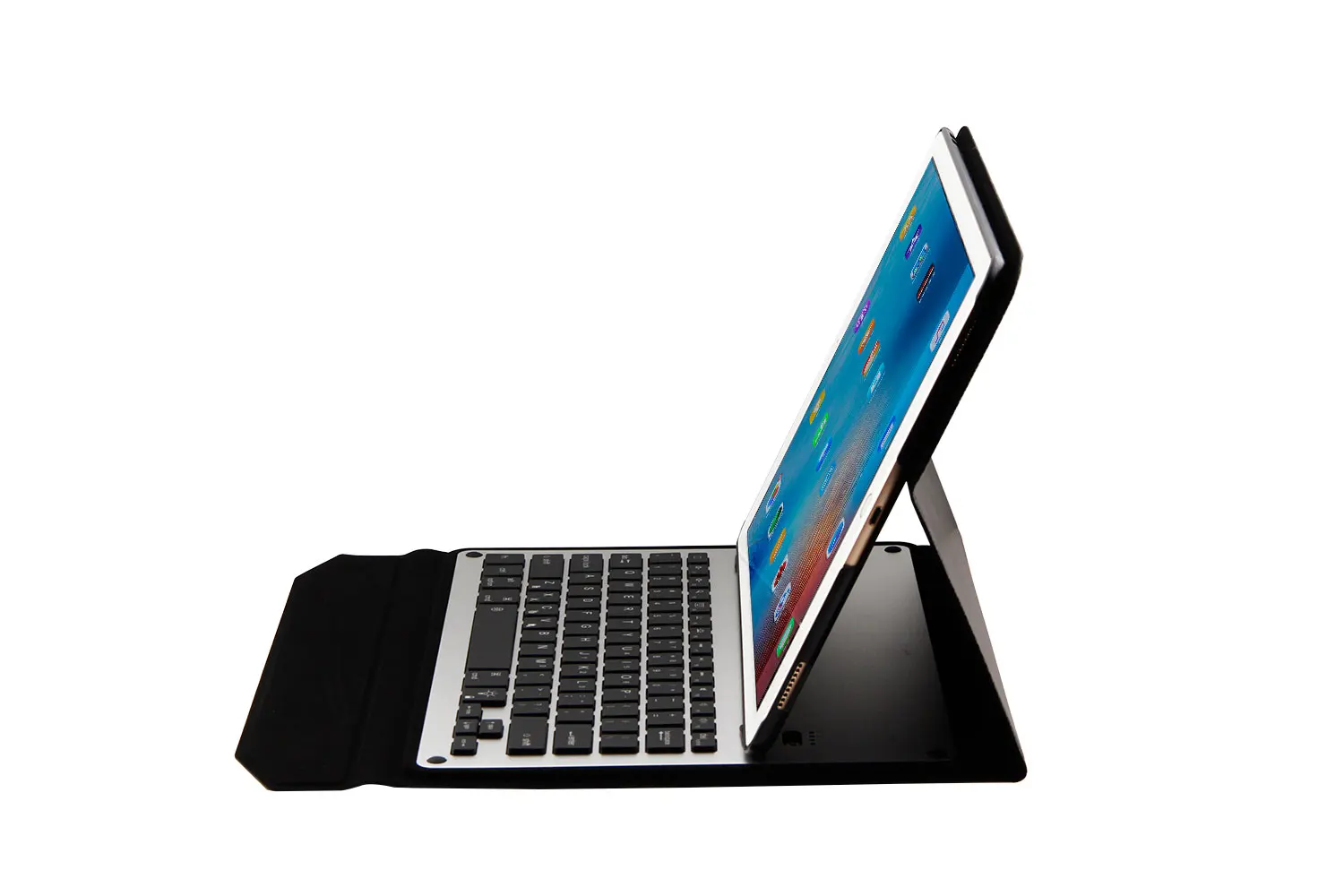 Тонкий умный чехол для iPad Pro 12,9, алюминиевый беспроводной чехол с Bluetooth клавиатурой для iPad Pro 12,", кожаный чехол-подставка для планшета