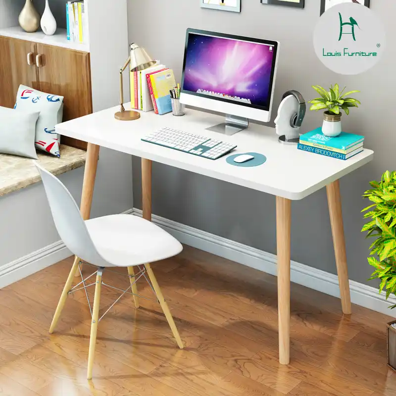Louis Fashion Computer Desks Nordic Desktop Simple Table Bedroom
