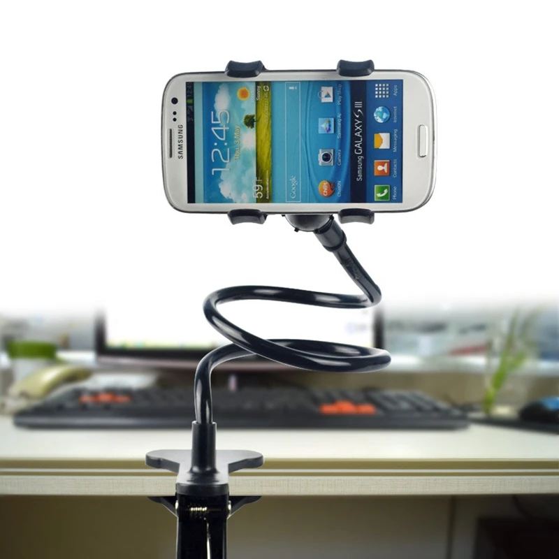 Syrinx держатель для ленивого телефона с длинной ручкой, гибкий держатель для мобильного телефона, прикроватная настольная подставка, держатель для iPhone X 7 6S Huwei, подставка для samsung