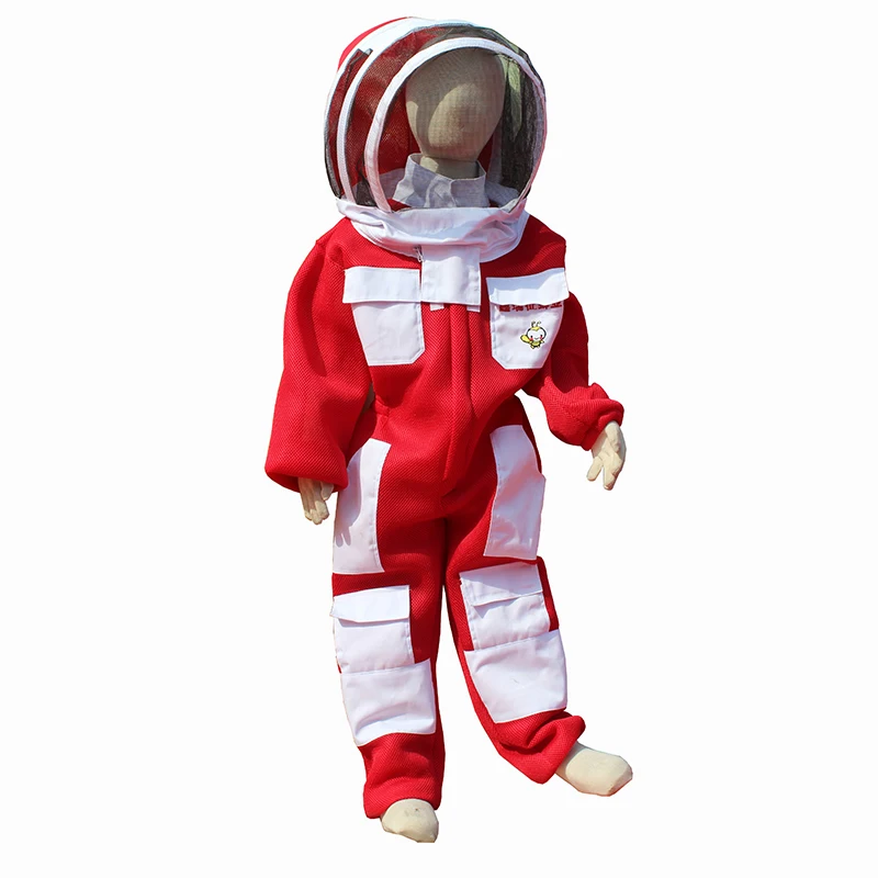 Детский костюм для пчеловодства, свободный размер, подходит для пчеловодства, мини-костюм для детей