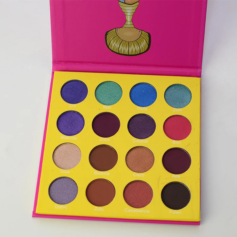 

12 Color Eyeshadow Palette Waterproof Earth Warm Shimmer Matte Beauty Makeup Set Smoky Eye-shadow Iluminador Maquiagem Glitter