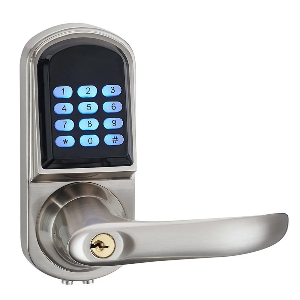 2018 новый электронный 2 в 1 ключ/Ps'sword засов, дверной замок разблокировка с кодом MI-проездной механический ключ система блокировки
