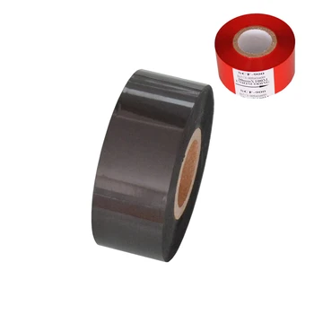 

Black Width 25mm length 100m hot stamping foil ribbon for packing bags