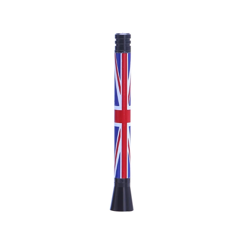 Юнион Джек Флаг Великобритании короткие антенны для MINI Cooper S R55 R56 R60 земляк стайлинга автомобилей Прямая Поддержка - Цвет: A