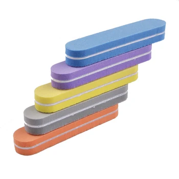 

5pcs Mini Colorful Nail Files Buffers Block Sanding Nails File 5pcs Lime a Ongle Emery Board Nail Art Pedicure Manicure Tools