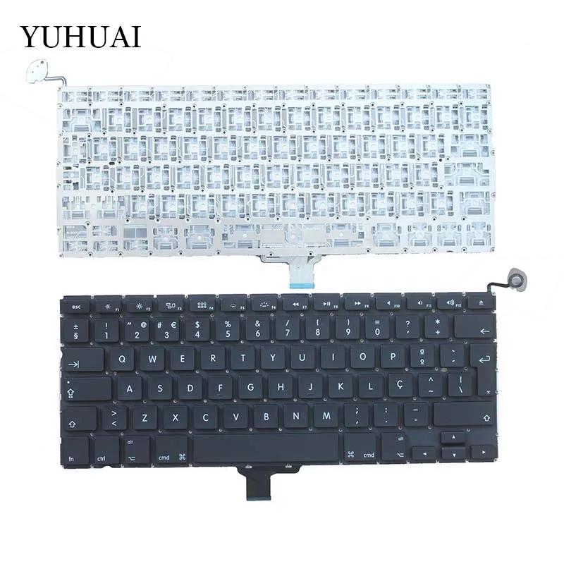 New Portugal Laptop Keyboard 2009-2012 For Apple Macbook Pro A1278 MC700 MC724 MD313 MD314 PO  Keyboard Replacement