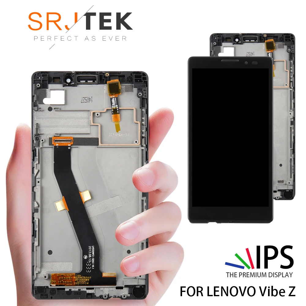 

100% Tested For Lenovo Vibe Z LCD Touch Screen For Lenovo Vibe Z Display Digitizer Assembly Replacement Parts K910