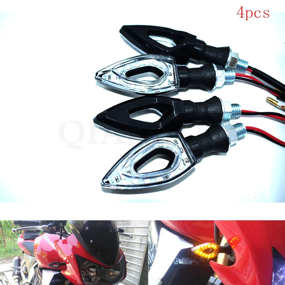 

Universal LED Motorcycle Turn Signal Indicators Lights/lamp FOR honda CB 599 919 400 CB600 HORNET CBR 600 F2 F3 F4 F4i 900