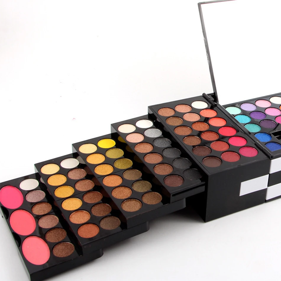 2017-Spring-Fashion-Pro-Makeup-Kit-145-Color-Shimmer-Matte-Eyeshadow-Palette-Women-Cosmetics-3-Colors (4)