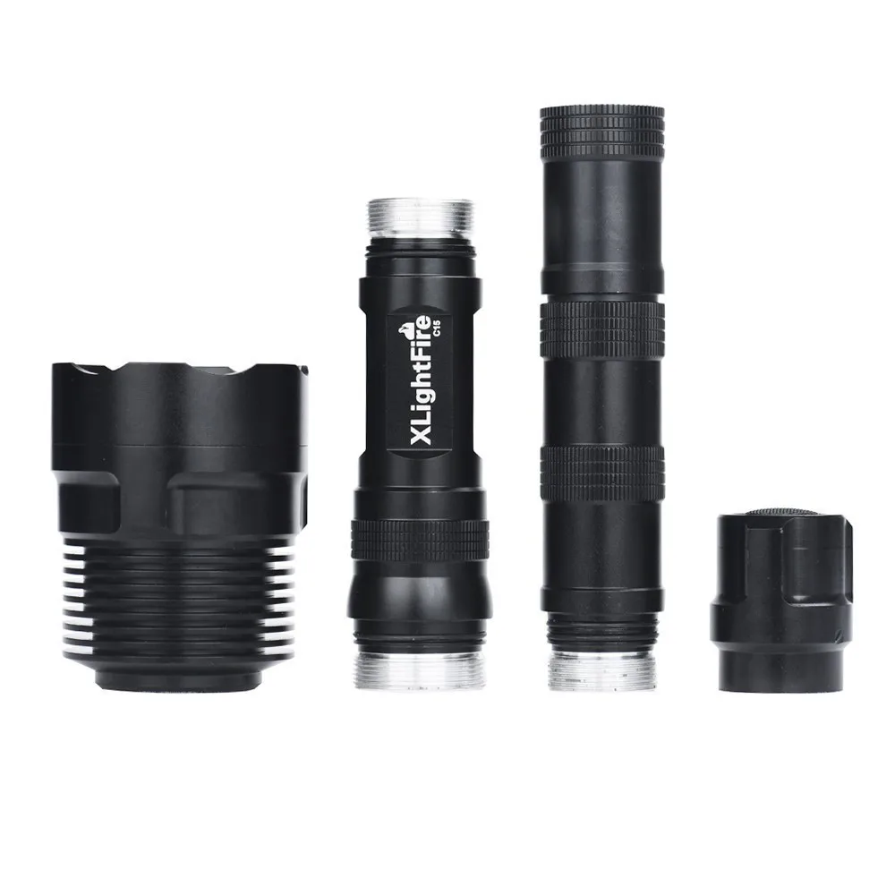 Новый высококачественный XLightFire 16x XML T6 5 Режим 18650 ударопрочный супер яркий