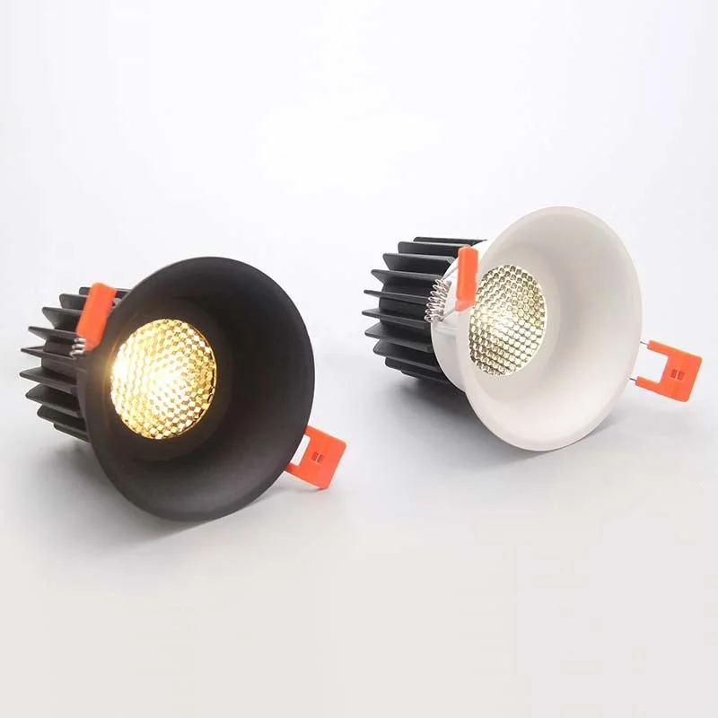 Фоновая лампа труба прожекторы CREE COB 7W10W12W сотовая сеть антибликовые светодиодные