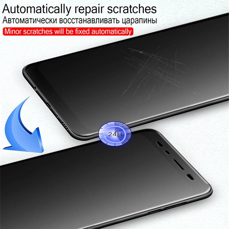 15D Гидрогелевая пленка для Samsung Galaxy A50 A20 A30 A70 A10 Защитная A5 2017 A6 A7 A8 2018 M10 M20 не