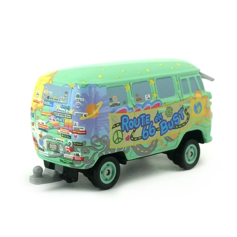 Disney Pixar Cars Fillmore с открытым Windshie 1:55 литая металлическая Игрушечная машина из