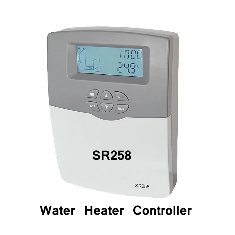 Интеллектуальный контроллер SR258 для раздельной солнечной системы горячей воды под давлением