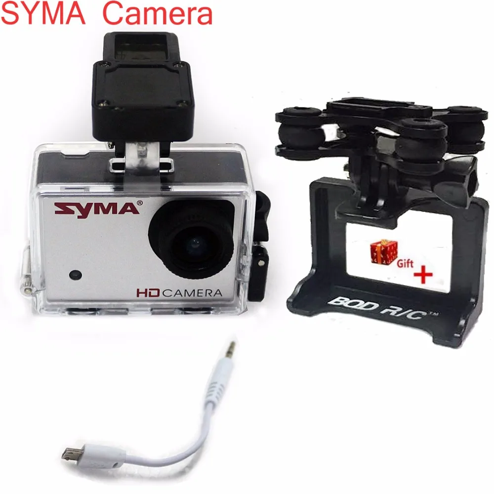Syma X8C X8W X8G Quadcopter запасной Запчасти кабель + прозрачный защитный каркас HD 5.0MP 1080 P