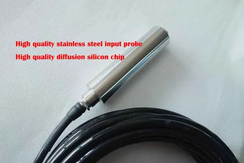 Input type liquid level transmitter 4-20mA integrated diffusion silicon liquid level transmitter sensor Input type liquid level transmitter 4-20mA integrated diffusion silicon liquid level transmitter sensor