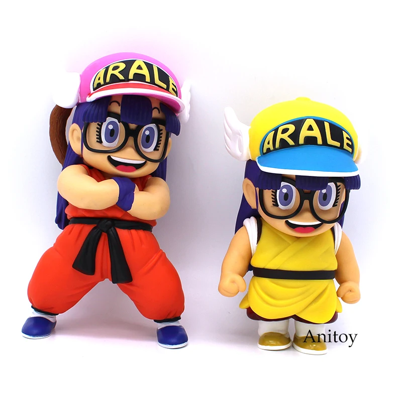 Dr. Slump Arale Косплей Dragon Ball Z Son Goku Krillin аниме мультфильм забавная ПВХ фигурка Коллекционная модель игрушки 18~ 24 м 4 стиля