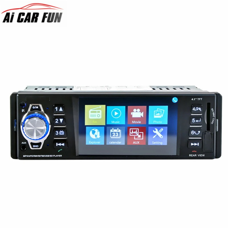 Buy 4016C 4.1 Inch 1 Din Car Video Mp5 Player Car Radio Player High definition