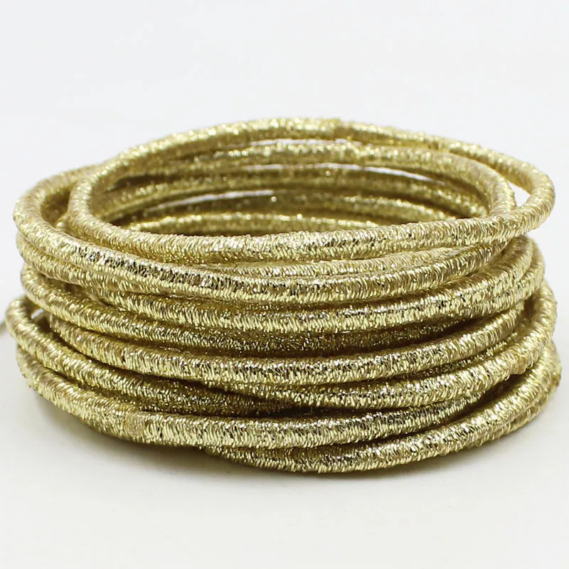 

10Pc Gold silver Lady Elastic Hair Bands Rubber Rope Accessories Tie Gum Headbands Ponytail Holder Women Girl scrunchy Headdress