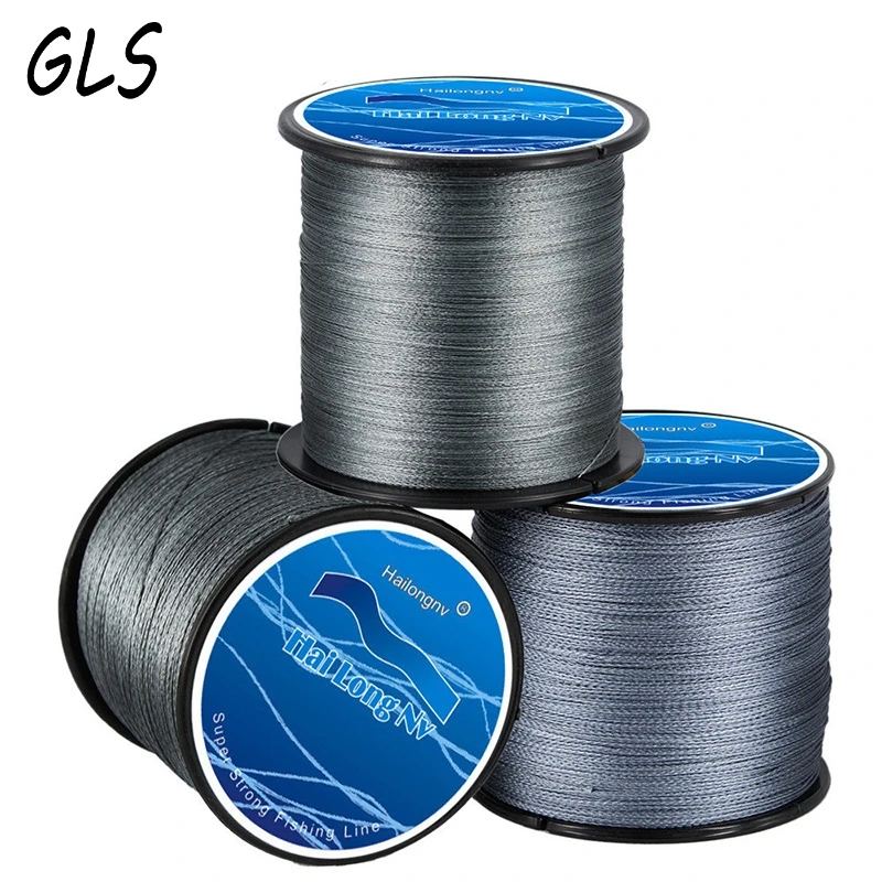 

300M 3 colors Multifilament PE Braided Fishing Line 4 strands braid wires Line Rally test 8 to 100LB Fishing line