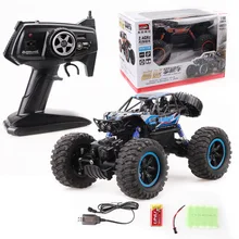 Chiger RC автомобиль Рок Гусеничный 1:14 2,4 ГГц 4WD внедорожное большое колесо альпинистское водонепроницаемое дистанционное управление Монстр автомобиль электронная игрушечная машинка