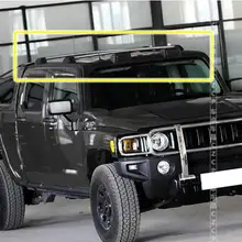 Высокое качество автомобиля Алюминий багажник рейки багаж камера перекладина для Hummer H3 2005 2006 2007 2008 2009 2010 по EMS(с замком
