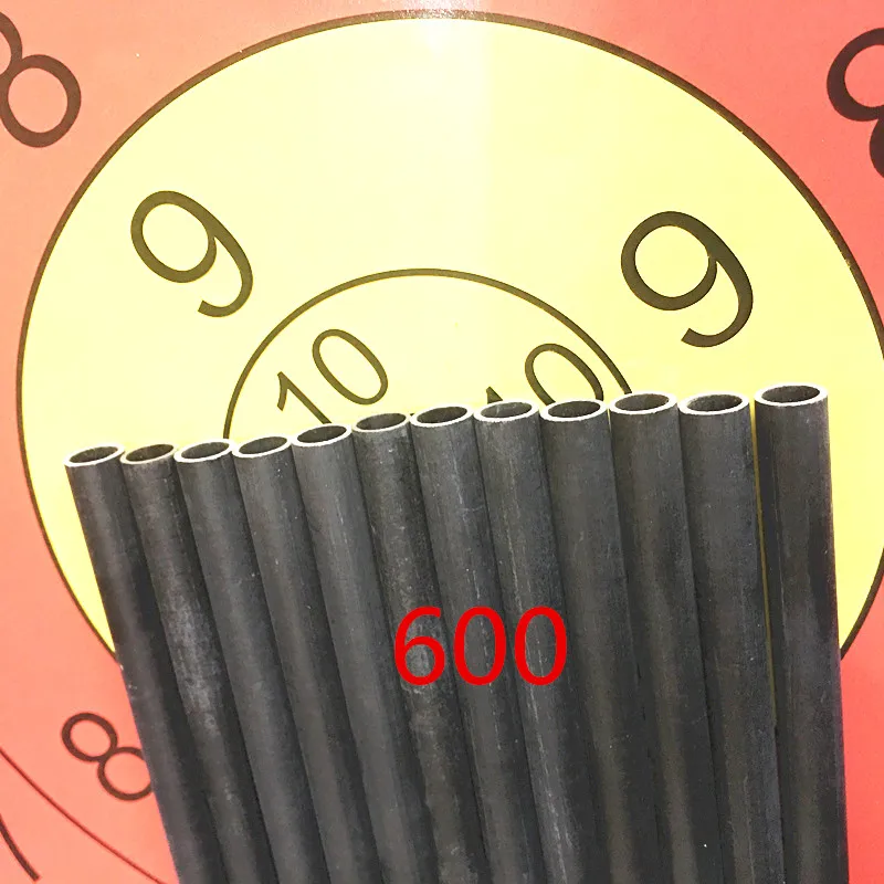 12/24 шт. углеродную стрелу валы OD.7.6mm ID 6 2 мм позвоночника 600 для соединения и