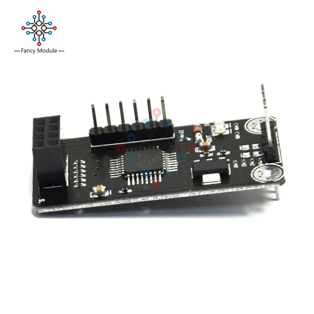 

ATMEGA48 Arduino 2.4GHZ NRF24L01+Module with wireless Shield SPI to IIC I2C TWI Interface