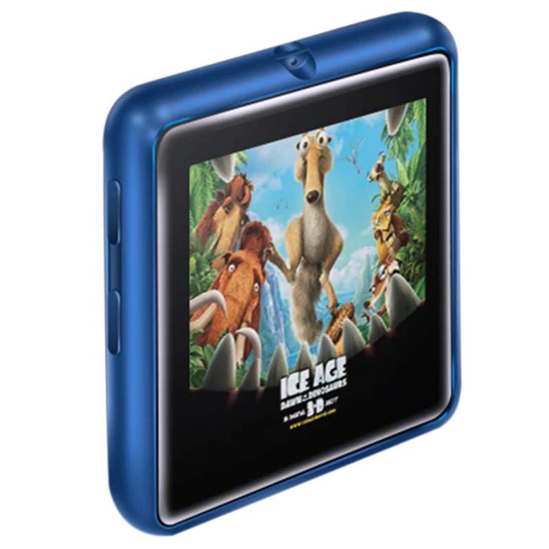 

Mahdi Mini Bluetooth Mp3 Player, Support Tf Card One-Key A-B Sport Music Player——Blue