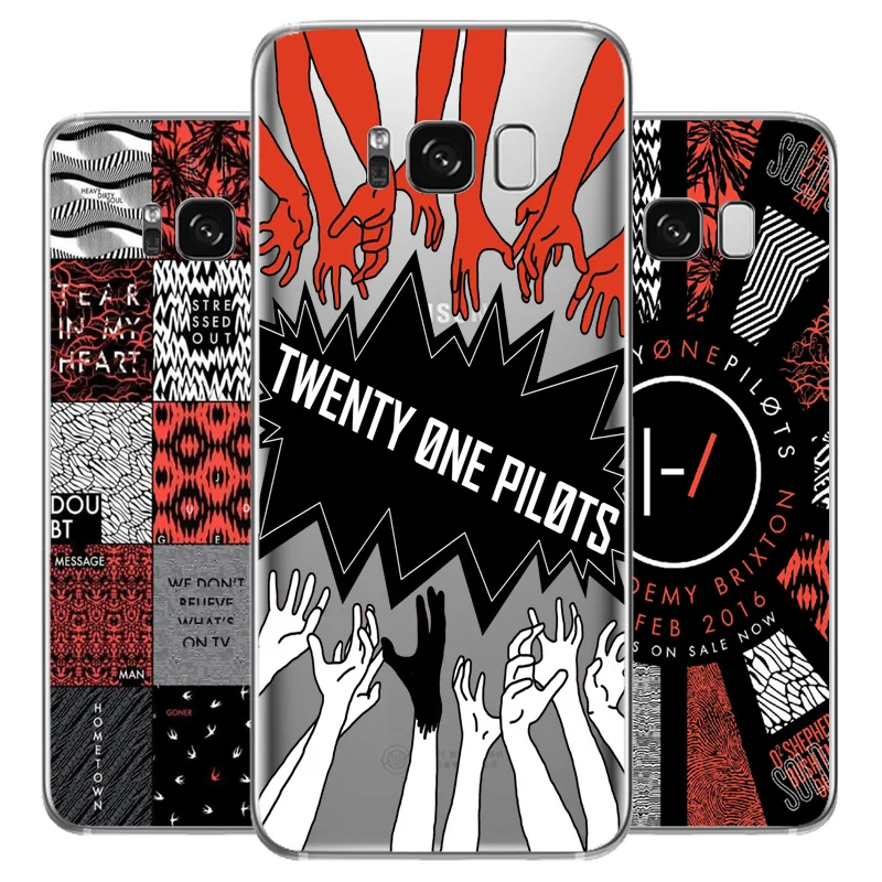 DREAMFOX L552 Twenty One Pilots Мягкий ТПУ силиконовый чехол для samsung Galaxy Note S 7 8 9 10 11 10E 11E Lite Edge Plus