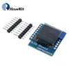 Écran LCD OLED LED 64x48 IIC I2C, 0.66 pouces, pour Arduino, Compatible D1 mini ► Photo 2/6