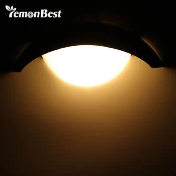 

5W Moon Shape LED Wall Lamp Modern Light for Theater KTV Bar Showcase Restaurant Gallery Living Room Indoor Places Home Lighting