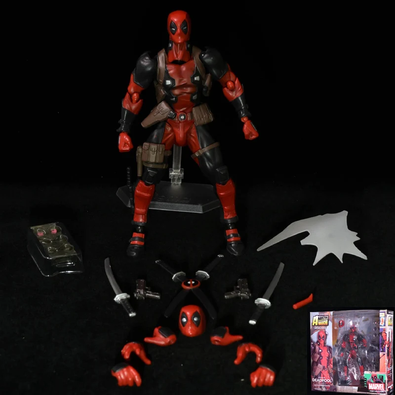 Amazing Marvel Revoltech Toy Gift DEADPOOL X-Men Action Figure