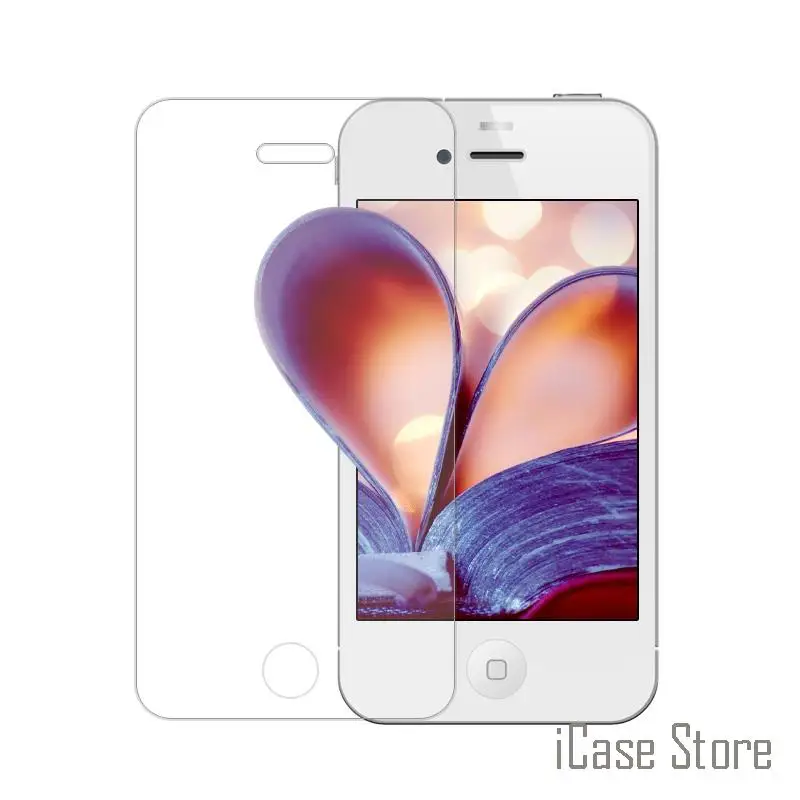 Закаленное стекло 9 H для iphone 4s 5 5s 5c SE 6 6s plus 7 Защитная пленка экрана чехол ipone ihone ifon