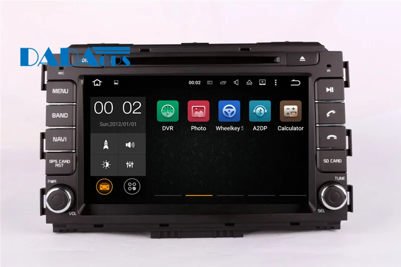 Best Android7.1 Quad Core Car GPS Navigation Car DVD Player Satnav For KIA Carnival Sedona 2014 2015 2016 Stereo Radio Multimedia MP4 3