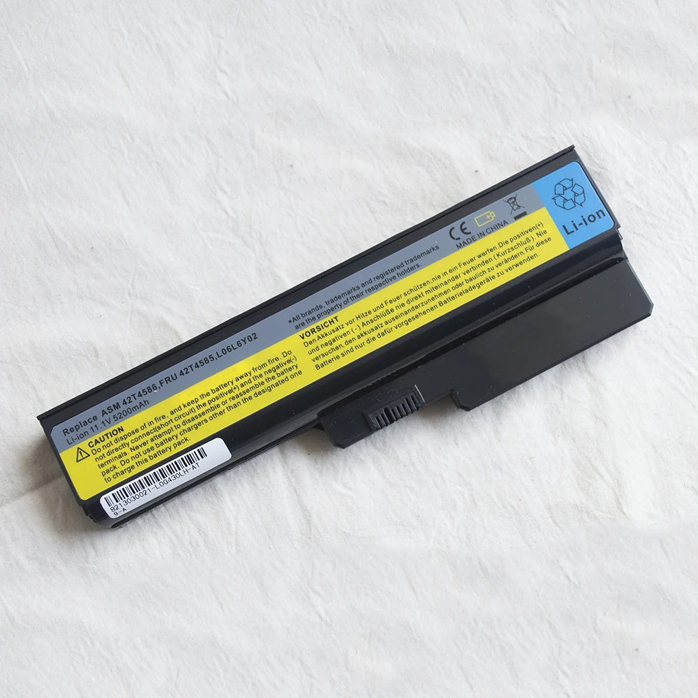 Аккумулятор для ноутбука L08O6C02 L08S6C02 LO806D01 L08L6Y02 L08N6Y02 l08s6y02 Lenovo 3000 G455A G555 G430LE G430L G450A