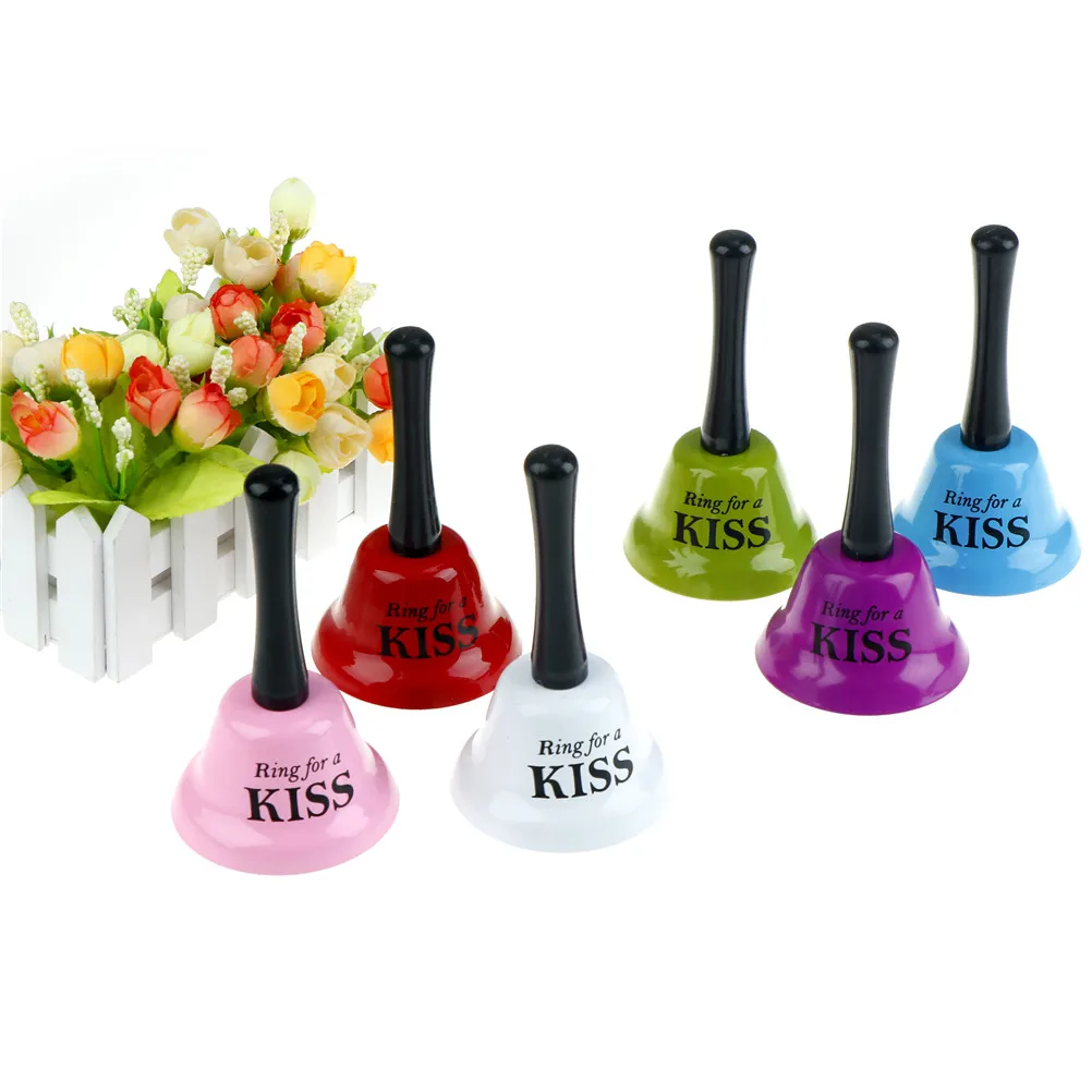 

Funny Small Handbell Party Toy Gag Gift Joke Game Prop Ring for Tea/Beer/Hug/Love/Kiss/Sex Bachelorette Hens Stag Gifts