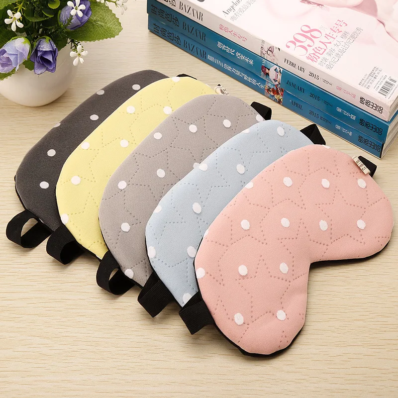 1pcs Soft Travel Sleep Ice Rest Aid Eye Mask Cover Eye Patch Sleeping