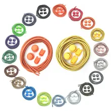 2x эластичные шнурки без завязок с пряжками для спортивной повседневной обуви аксессуары для кроссовок