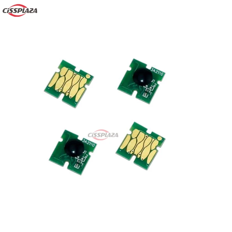 CISSPLAZA 1 комплект/4 шт. T7411-T7414 чип чернильного бака для Epson SureColor F6000 F6070 F6200 F6270 F7000 F7070