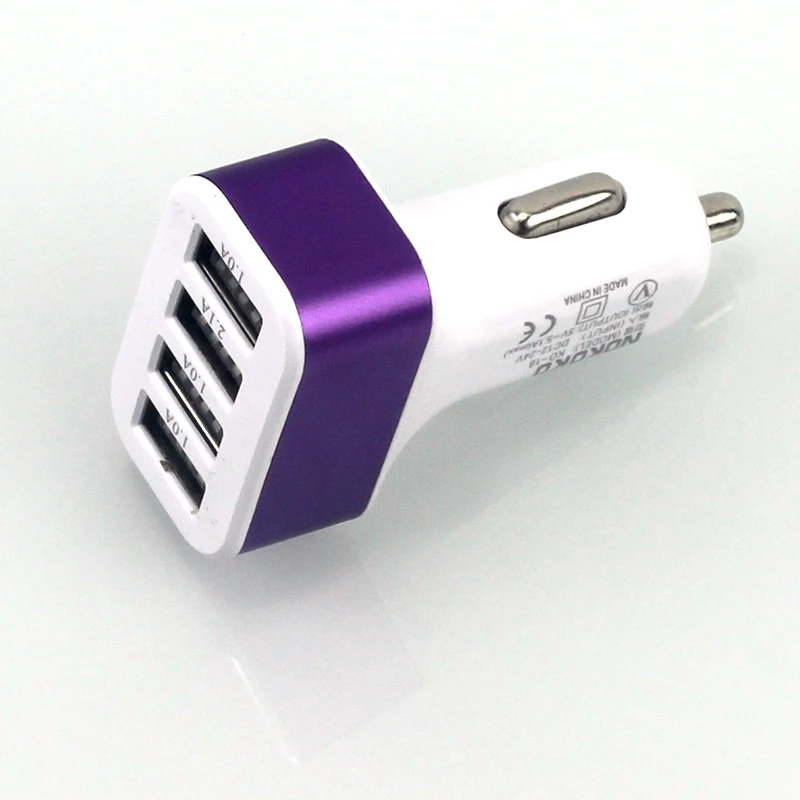 

2018 Auto Usb 2.1a Drive Universal Charging Cables Adapter Sale Real 12v Usb Four Car Compact Charger Double Adapters Sockets