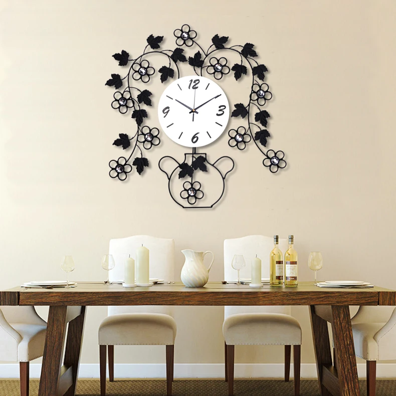 Creative Wall Clock Living Room Modern Minimalist Bedroom Wall Decoration Mute Clocks Ornaments Wall Mounted Clocks Pendulum Clock Pendulum Wall Clock Living Roomwall Clock Aliexpress