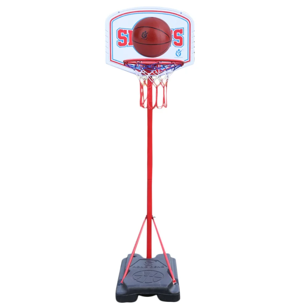 Portable BasketBall Hoop Basketball Stand Set Adjujstable For Children 240cm Outdoor Indoor Fun Game Sports