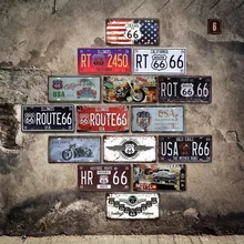 США, Калифорнийский автомобильный номерной знак автомобиля, винтажная жестяная вывеска для бара, паба, домашний Настенный декор, ретро металлический художественный плакат