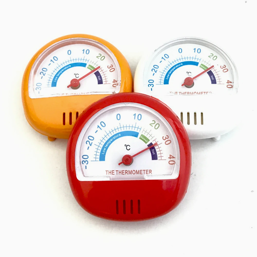 Мини термометр с циферблатом 3 цвета холодильник термометр холодильника удобный датчик температуры для дома фабрика кухонные аксессуары
