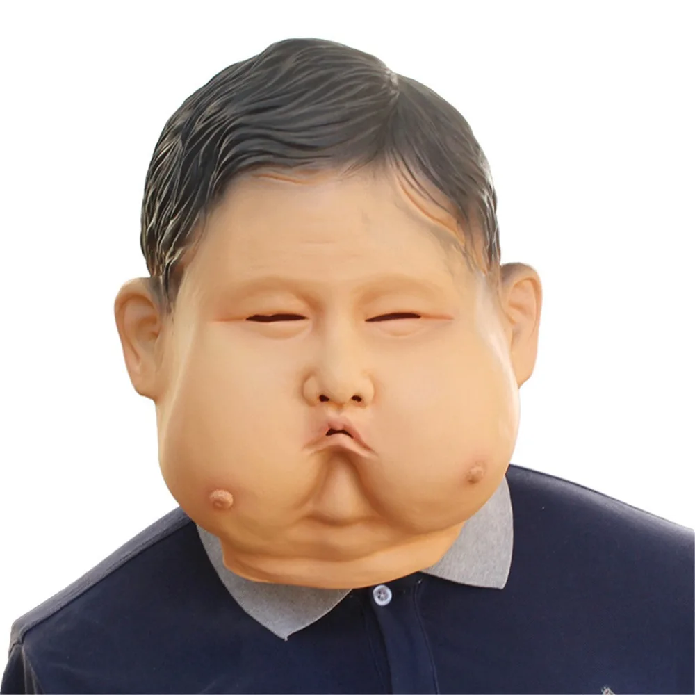 

1pc 3D Mask Halloween Carnival Party Props Full Face Masks Masquerade Cosplay Props DIY Horror Funny Latex Mask New 2018